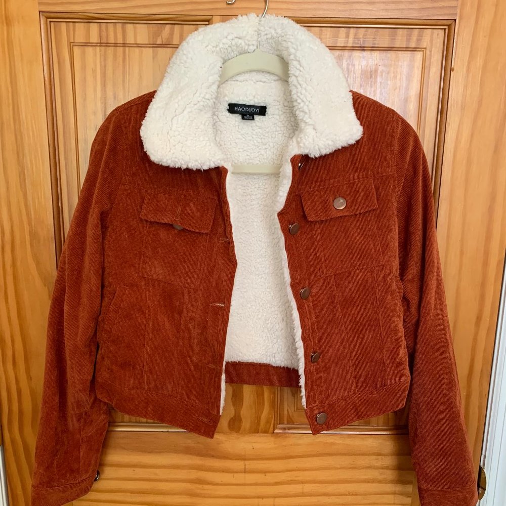 Super cute cordouroy jacket :)